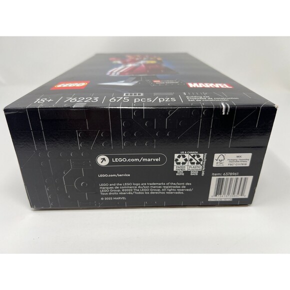 LEGO Marvel Super Heroes Nano Gauntlet Iron Man 76223 Brand New - Picture 6 of 6